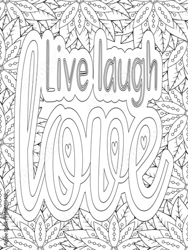 Stress Relief Coloring Pages - Adult. Motivational Swear Words Coloring Pages.
