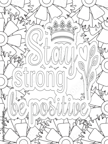 Stress Relief Coloring Pages - Adult. Motivational Swear Words Coloring Pages.
