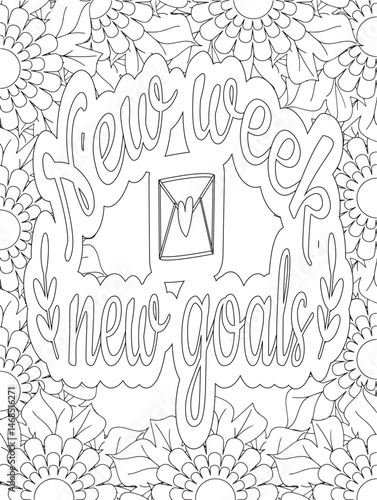 Stress Relief Coloring Pages - Adult. Motivational Swear Words Coloring Pages.
