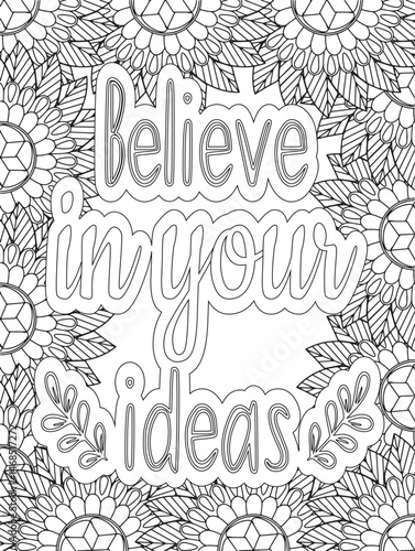 Stress Relief Coloring Pages - Adult. Motivational Swear Words Coloring Pages.
