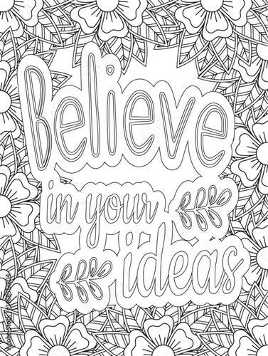 Stress Relief Coloring Pages - Adult. Motivational Swear Words Coloring Pages.
