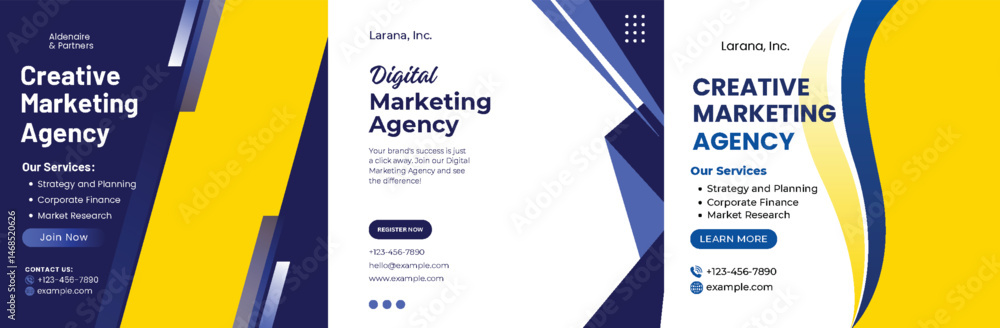 Fototapeta premium Elevate Your Brand with Our Creative Digital Marketing Agency