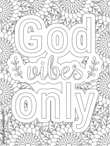 Stress Relief Coloring Pages - Adult. Motivational Swear Words Coloring Pages.
