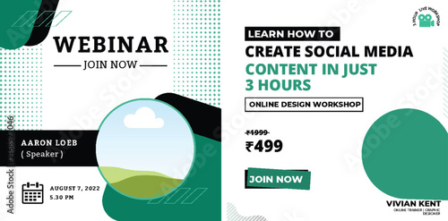 Create Engaging Social Media Content 3-Hour Online Design Workshop