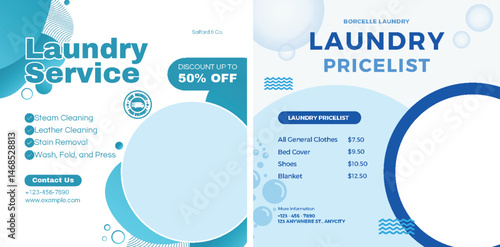 Laundry Service Pricelist and Discount Offer Professional Cleaning, Wash, Fold & More