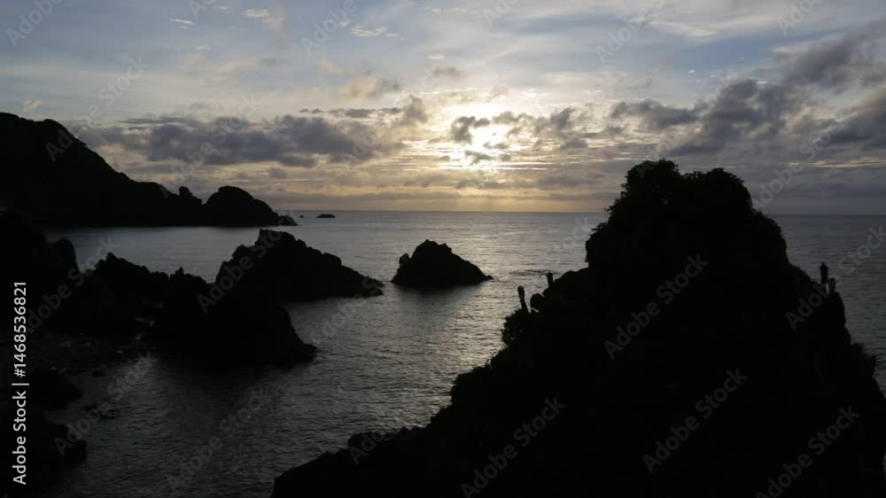 奄美大島の自然。静寂な夕景。 奄美大島の自然。静寂な夕景。
