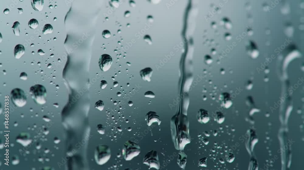 Captivating Raindrops on Glass: A Mesmerizing Abstract Display of Nature's Beauty Captivating Raindrops on Glass: A Mesmerizing Abstract Display of Nature's Beauty