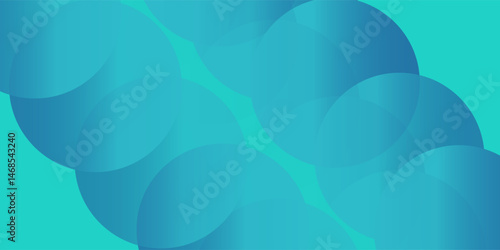 Abstract background of a collection of balls with bright blue gradations. can be used for posters and all kinds of begron