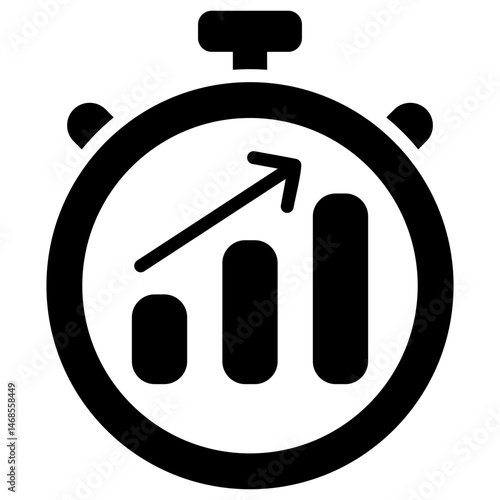 Productivity Glyph Icon