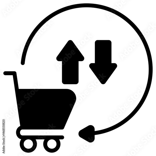 Consumption Glyph Icon