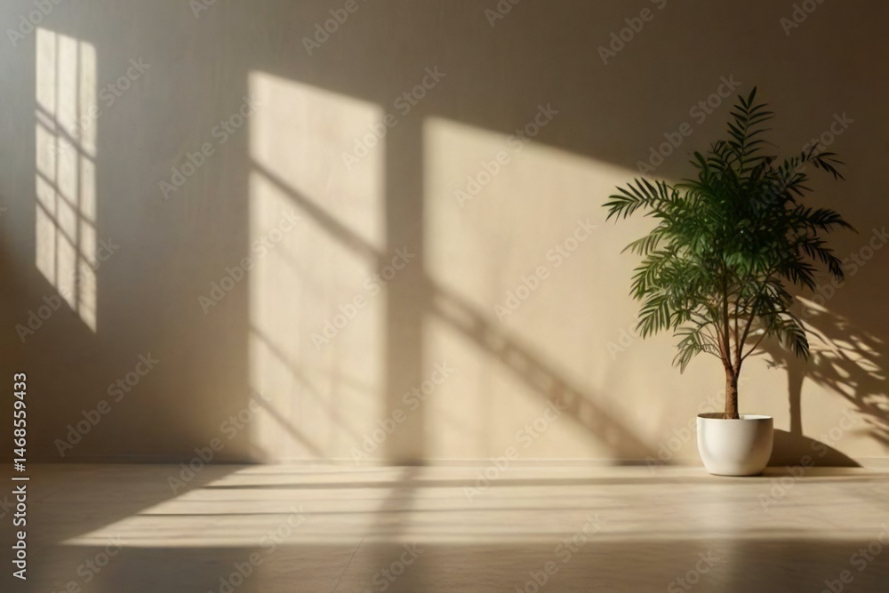 Fototapeta premium empty room with a window