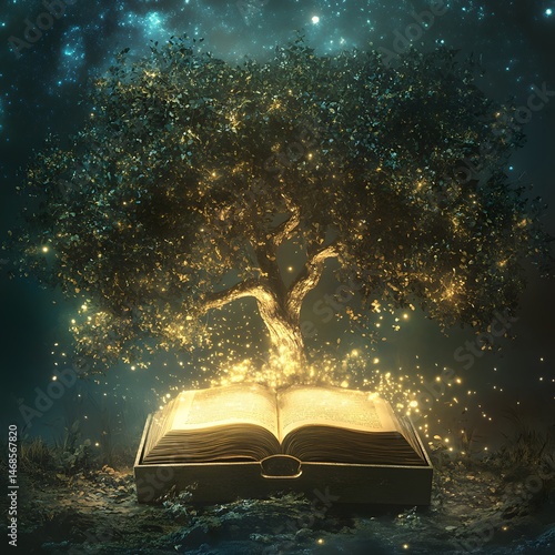 Enchanted tree of knowledge
