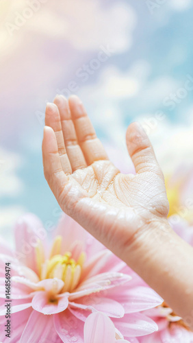 Hand Outstretched as a symbol of Acceptance