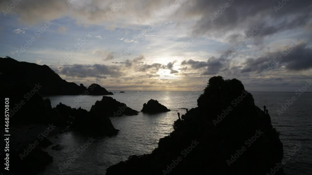 奄美大島の自然。静寂な夕景。 奄美大島の自然。静寂な夕景。