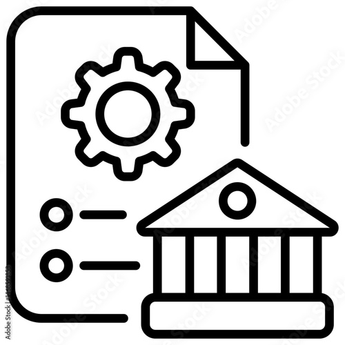 Regulatory Body Outline Icon