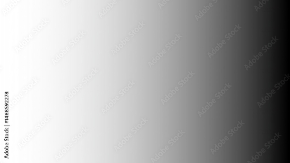 Fototapeta premium Minimalist B&W Linear Gradient, Soft Fade, Transparent PNG for Overlays