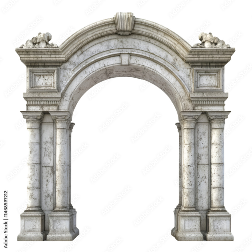 Grand Marble Archway Classical Architecture Entrance Design Grand Marble Archway Classical Architecture Entrance Design