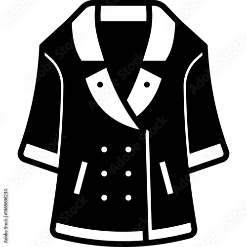 Overcoat  glyph icon