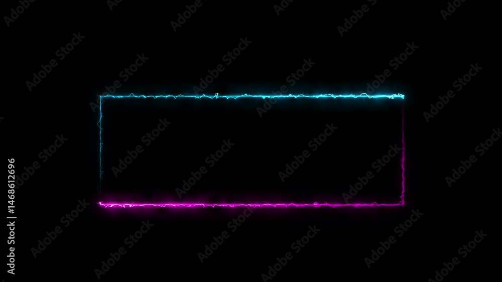 Neon light glowing shape illustration in retro style background. Glowing Border Rectangle Template of Moving Waves Sparkle and Shine 3D Rendering - Abstract Background Texture Neon light glowing shape illustration in retro style background. Glowing Border Rectangle Template of Moving Waves Sparkle and Shine 3D Rendering - Abstract Background Texture