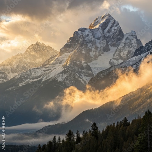 Golden Hour at the Mountain...