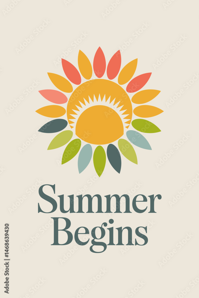 Fototapeta premium summer banner, summer poster, summer greeting card, summber vocation, summer holidays, summer camp, summer clipart, summer sublimation, summer time, picnic summer, world earth day, world environment d
