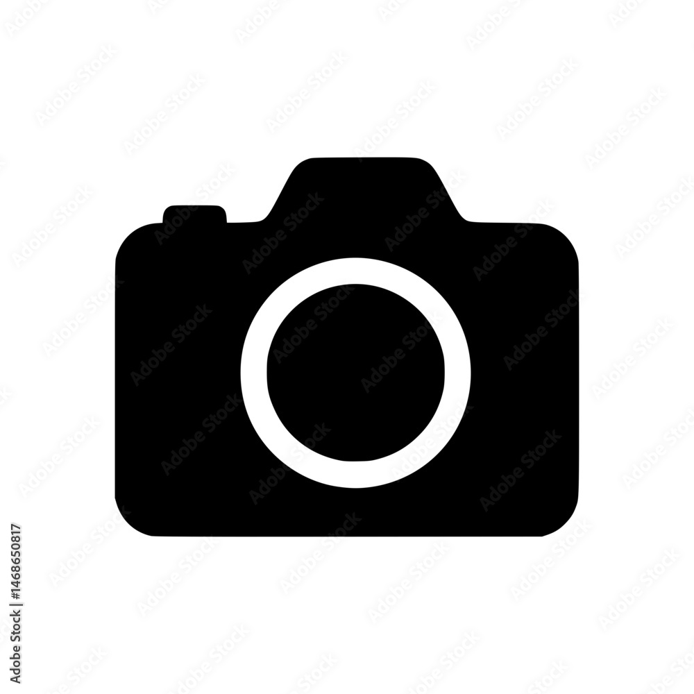 photo camera silhouette icon photo camera silhouette icon
