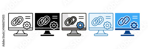 Robustness Icon Set Multiple Style Collection