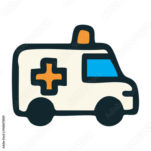 Ambulance Vector Illustration