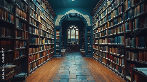 books in library