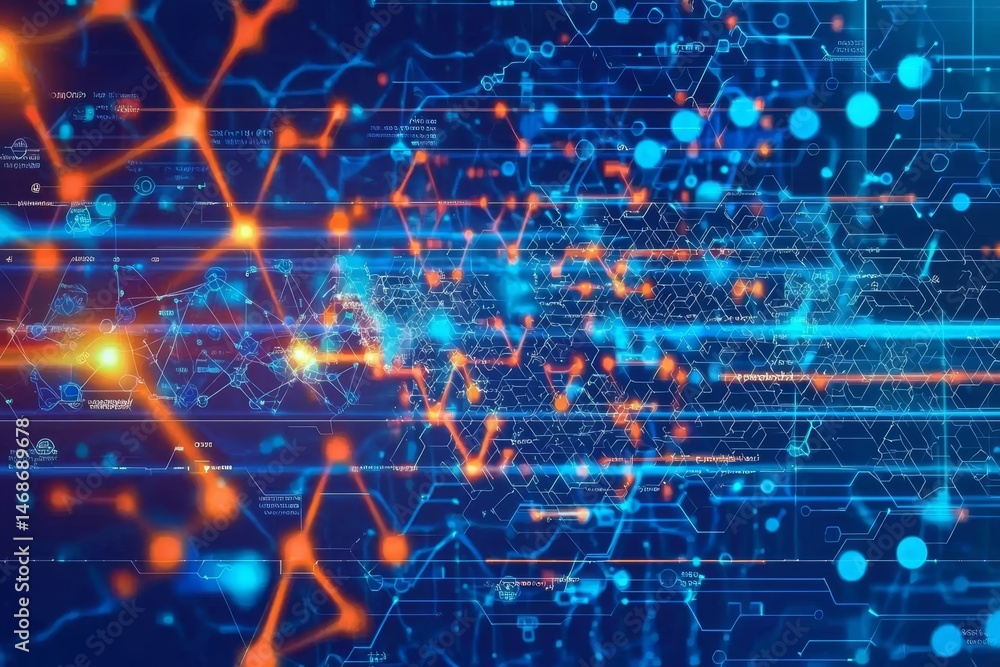 Obraz premium Enhancing Drug Discovery through Computational Techniques