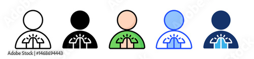 Manner Icon Collection With Multiple Styles