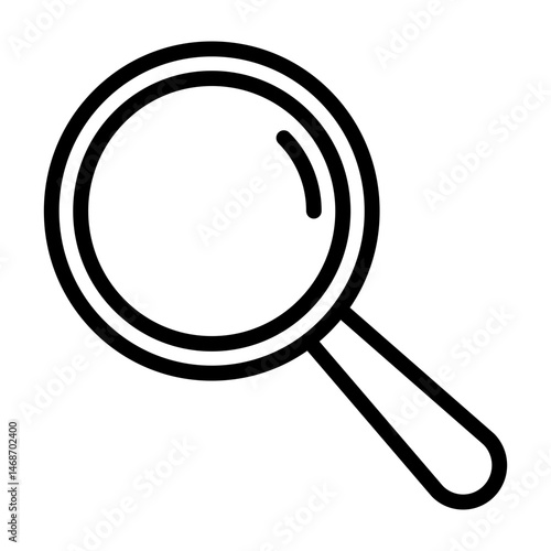 Search Vector Line Icon Design