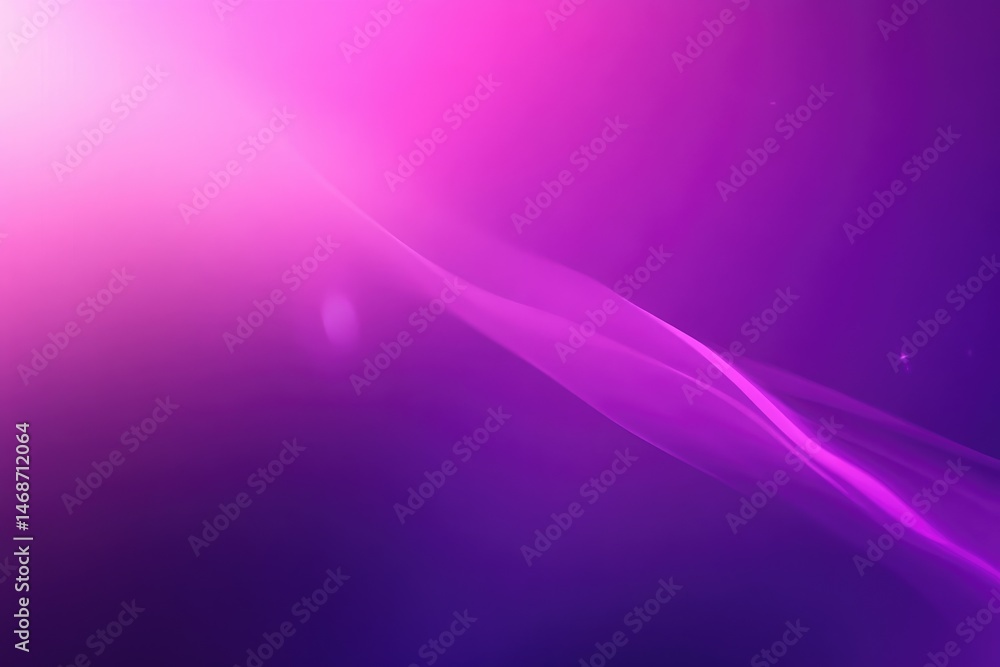Abstract purple and pink gradient with glowing wave