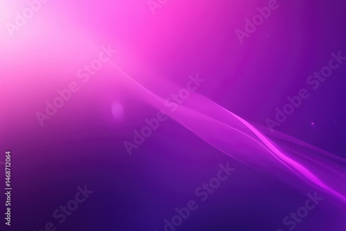 Obraz na płótnie Abstract purple and pink gradient with glowing wave w salonie