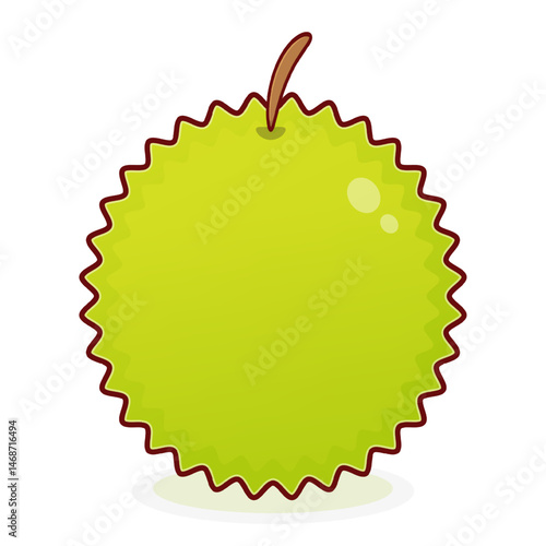 durian cartoon cute design