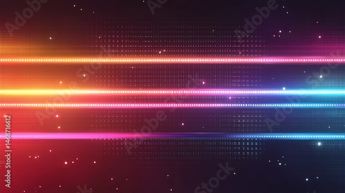 Colorful light streaks, digital background, technology, website design