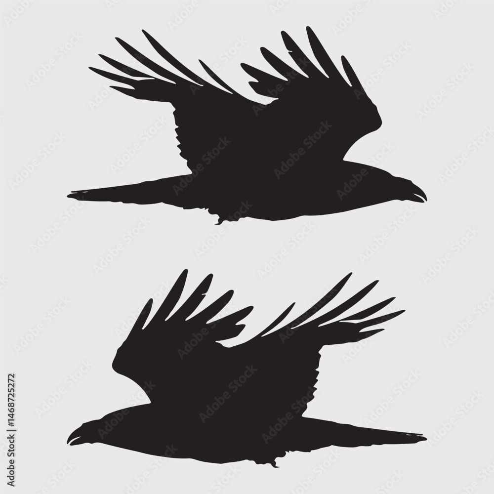 Fototapeta premium Nature-Inspired Bird Vector Design – Ideal for Wildlife and Nature-Themed Concepts .