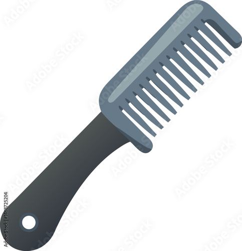 Gray Hair Comb for Hairdressing and Styling