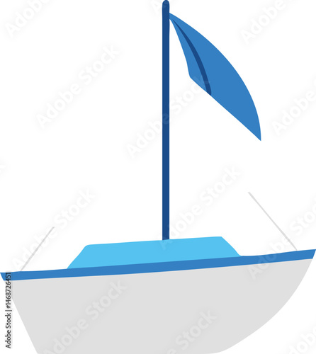 Sailboat on the Water A Peaceful Voyage