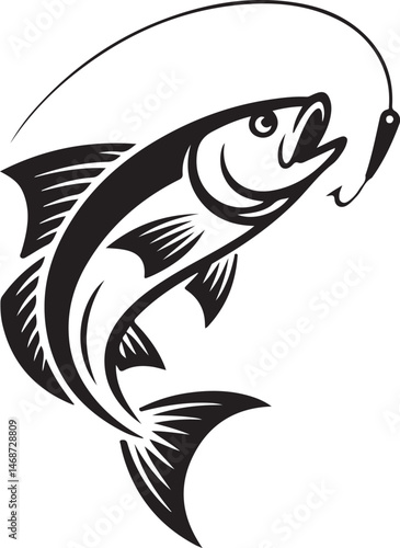 Fisherman Casting Line Silhouette

Fishing Boat on the Lake Vector Design

Underwater Fish Hunting Scene Silhouette

Spearfishing Adventure Silhouette Art

Fishing Rod and Catch Moment Vector