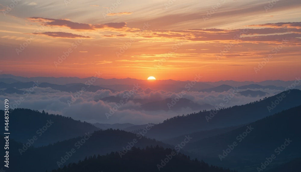 sunrise over the mountains sunrise over the mountains