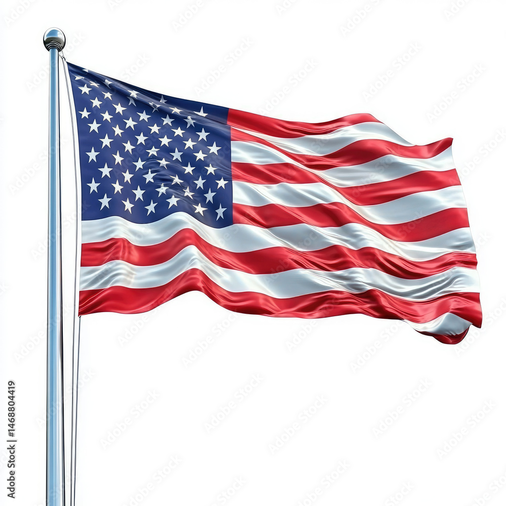 Obraz premium flag of united states