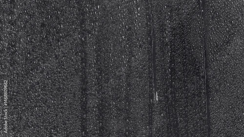 rain on window overlay on on black background, overlap layer resources, 4k