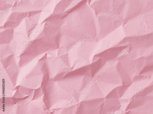 Wallpaper Mural Crumpled pink paper texture. Pink wallpaper background  Torontodigital.ca