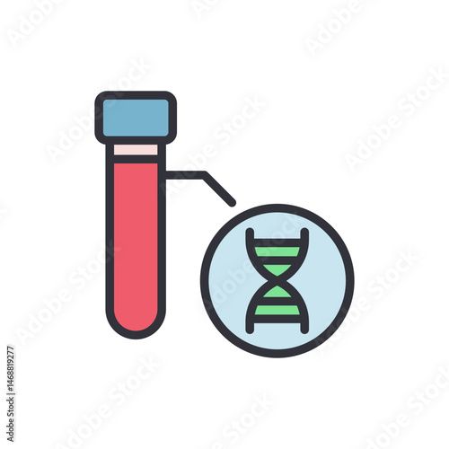 Blood Sample Analysis with DNA Structure Isolated from Specimen Container