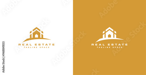 real estate logotype design for company branding