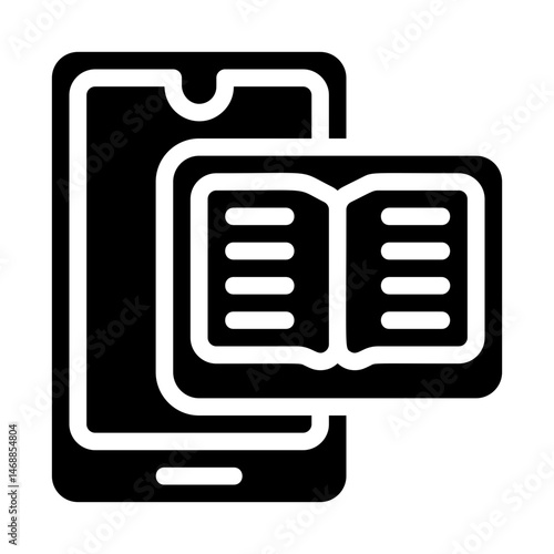 Learning app Solid Icon