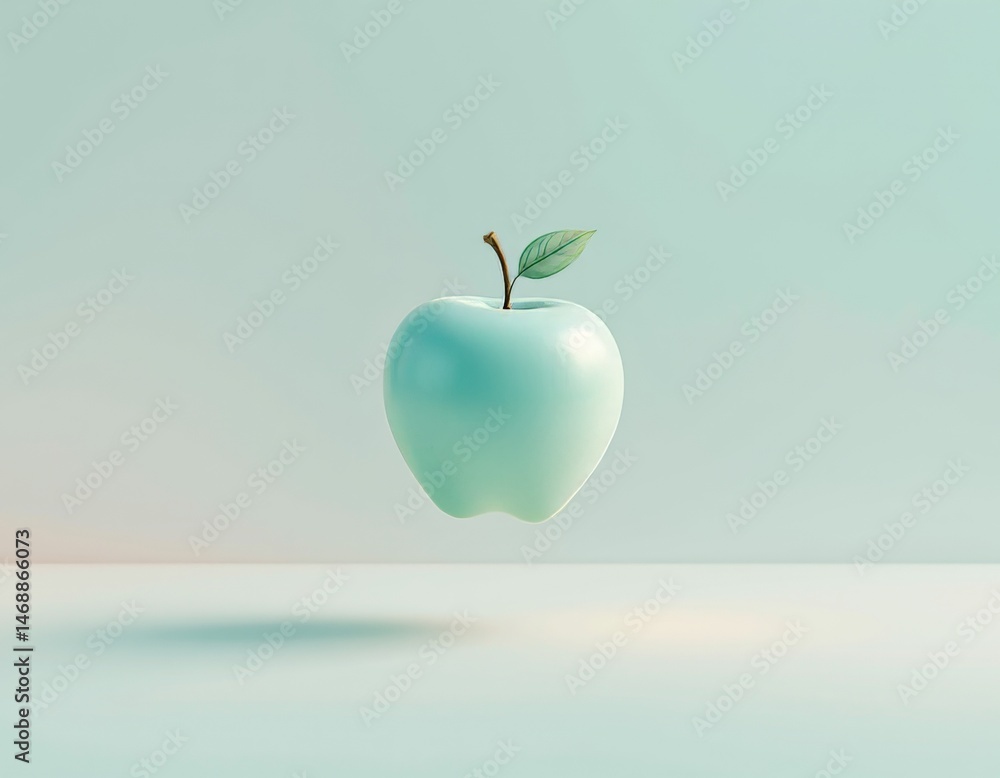 Obraz premium Mint Apple Still Life
