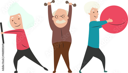Senior Fitness Active Aging Trio