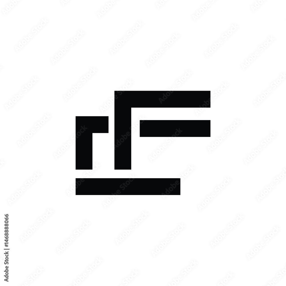 LF monogram logo design letter text name symbol monochrome logotype alphabet character simple logo LF monogram logo design letter text name symbol monochrome logotype alphabet character simple logo